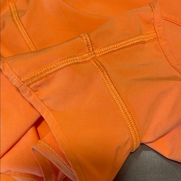 lululemon athletica Women's 2.5” Hotty Hot Orange Shorts - Picture 4 of 6